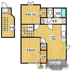 エスト・ソレイユB 2階