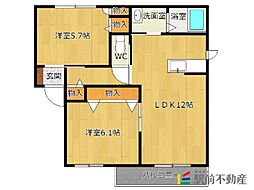 カーサ・ラピスA 2階