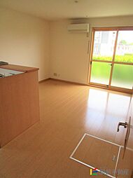 グリーンビレッジA 101 1階2LDKのリビング/ダイニング