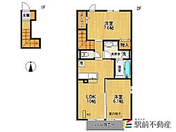 フローラIII番館 2階