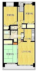 エスプラッツ白山 6階/603