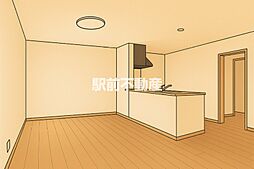 ベルクレージュ鍋島駅前 202 2階2LDKのリビング/ダイニング