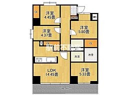 TOMOE　ビル 4階4LDKの間取り