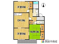 ネオ・コーポリラB棟 2階