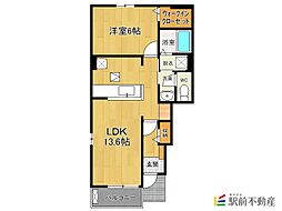 シャン　トロワ　A 1階