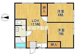 コスモ高木瀬西 2階