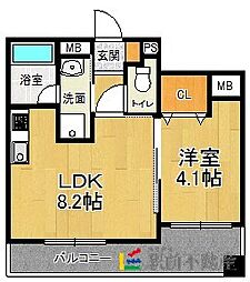 ビュークレスト佐賀駅前 5階/505