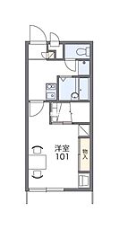レオパレスあさひ 1階/104