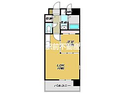 Soubou 1LDKの間取図画像