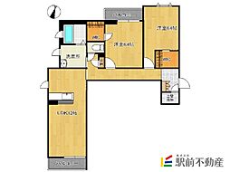 グランメゾン 2LDKの間取図画像
