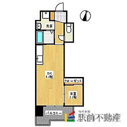 Soubou 1DKの間取図画像