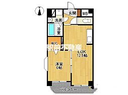 ヴィラコートラ・セーヌ 1LDKの間取図画像