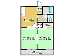 コーポ水ヶ江 I棟 1階