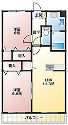 フロイデ宮竹 3階