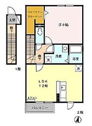 ロイヤルタウン染地台　Ｃ 2階