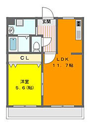 ウイング・イヌイ 2階