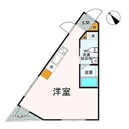 間取図画像 ワンルーム