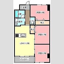間取図画像 3LDK