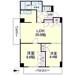 上浅田レジデンス 2階