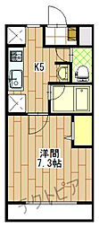 ネクステージ新橋 1Kの間取図画像