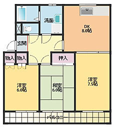 ニューシティ上西 2階/202