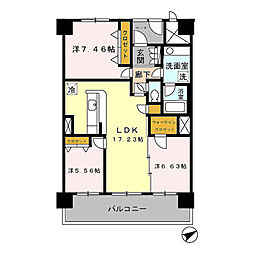 ディーグランセ鴨江 6階/603