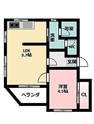 ベルガーデン 3階