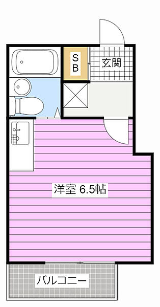 朝日プラザ元浜パサージュ 201｜静岡県浜松市中央区元浜町(賃貸マンション1R・3階・16.82㎡)の写真 その2