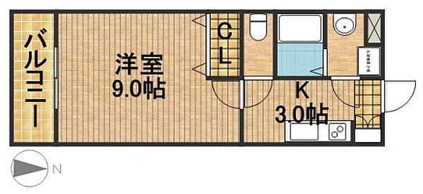 Akoya Perle II 402｜静岡県浜松市中央区船越町(賃貸マンション1K・4階・25.92㎡)の写真 その2