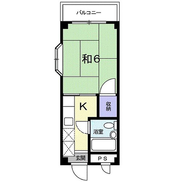 セブンヒルズ 301｜静岡県浜松市中央区木戸町(賃貸マンション1K・3階・19.17㎡)の写真 その2