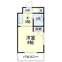 パーシモン 101 ｜ 静岡県浜松市中央区安松町（賃貸マンション1K・1階・25.92㎡） その2