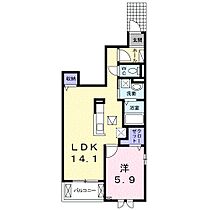 ポラリス神田Ａ 101 ｜ 静岡県浜松市中央区神田町（賃貸アパート1LDK・1階・48.50㎡） その2