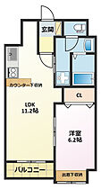 Laurel Court 常盤 1305 ｜ 静岡県浜松市中央区常盤町（賃貸マンション1LDK・13階・46.00㎡） その2