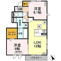 TORISIA・ST　高丘 101 ｜ 静岡県浜松市中央区高丘北２丁目（賃貸アパート2LDK・1階・55.72㎡） その2