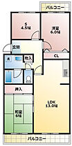 ヴィブレ若宮東 302 ｜ 静岡県磐田市森下（賃貸マンション3LDK・3階・66.19㎡） その2