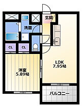 シャンツェ富塚 202 ｜ 静岡県浜松市中央区富塚町（賃貸マンション1LDK・2階・33.00㎡） その2