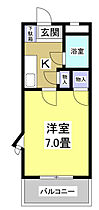 石塚マンション 303 ｜ 静岡県浜松市中央区舘山寺町（賃貸マンション1K・3階・21.00㎡） その2