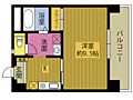 メゾン鉄輪2階3.8万円