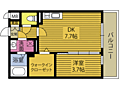 KAINROOMSHIRATA3階5.4万円