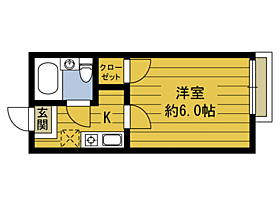 ハピネスI A7 ｜ 大分県別府市上人西（賃貸アパート1K・1階・17.28㎡） その2