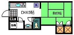 🉐敷金礼金0円！🉐カーサ内田