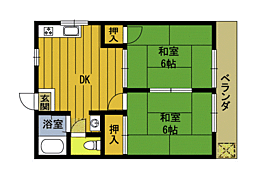 🉐敷金礼金0円！🉐アール参番館