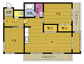 ラトゥール金池 905 ｜ 大分県大分市金池町１丁目（賃貸マンション2LDK・9階・51.68㎡） その2