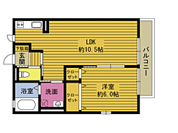 シャルム　コート 2階