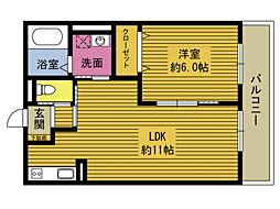 グランフェリオC 2階