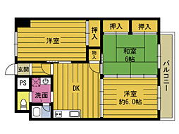 🉐敷金礼金0円！🉐サンシャイン津留