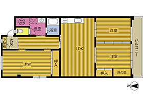 三和コーポ岩田815 815 ｜ 大分県大分市岩田町１丁目（賃貸マンション3LDK・8階・75.54㎡） その2