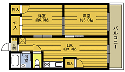 🉐敷金礼金0円！🉐ユナイテッド新貝