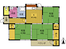 池田(萩原)貸家 中