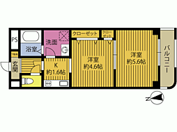 パレ・ドール萩原507号室 5階